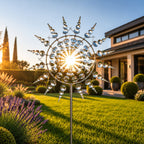 Decoratieve Tuinwindmolen met Rustige Draaibeweging