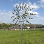 Decoratieve Tuinwindmolen met Rustige Draaibeweging
