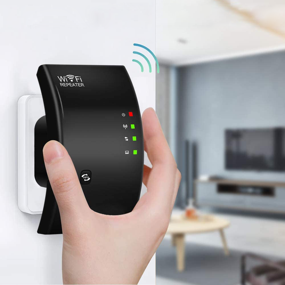 Draadloze WiFi‑Signaalversterker met Uitgebreide Dekking