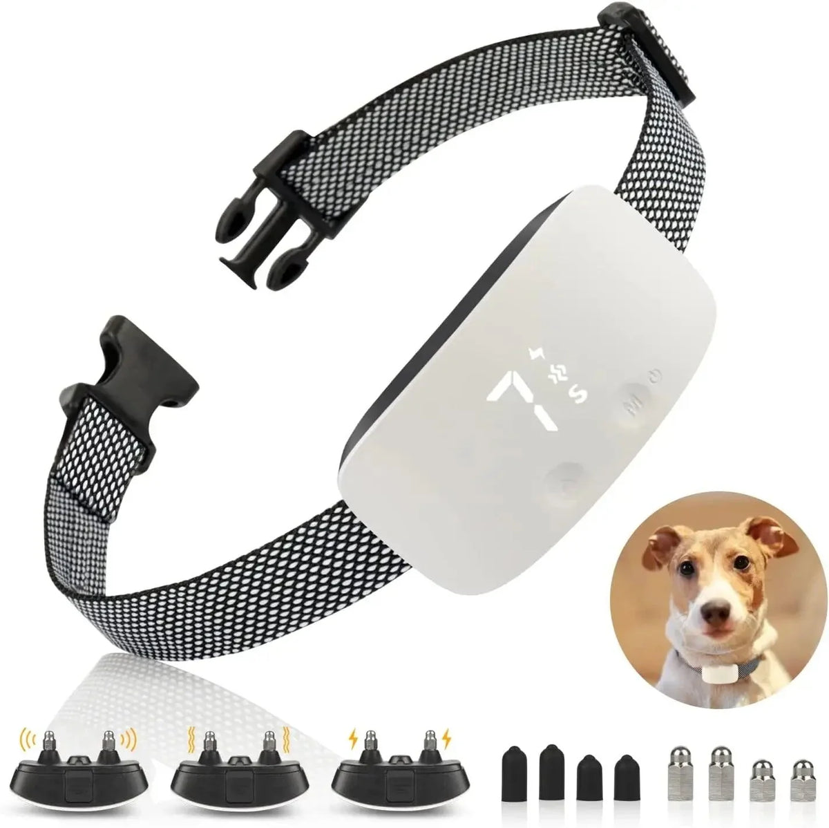 Anti‑Blaf Hondhalsband Met Automatische Detectie En Comfortabele Pasvorm